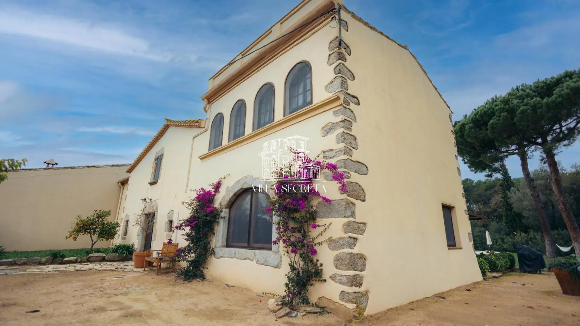度假居 Masia Can Pitu En Costa Brava Con Piscina 圣塔克里斯蒂纳阿鲁