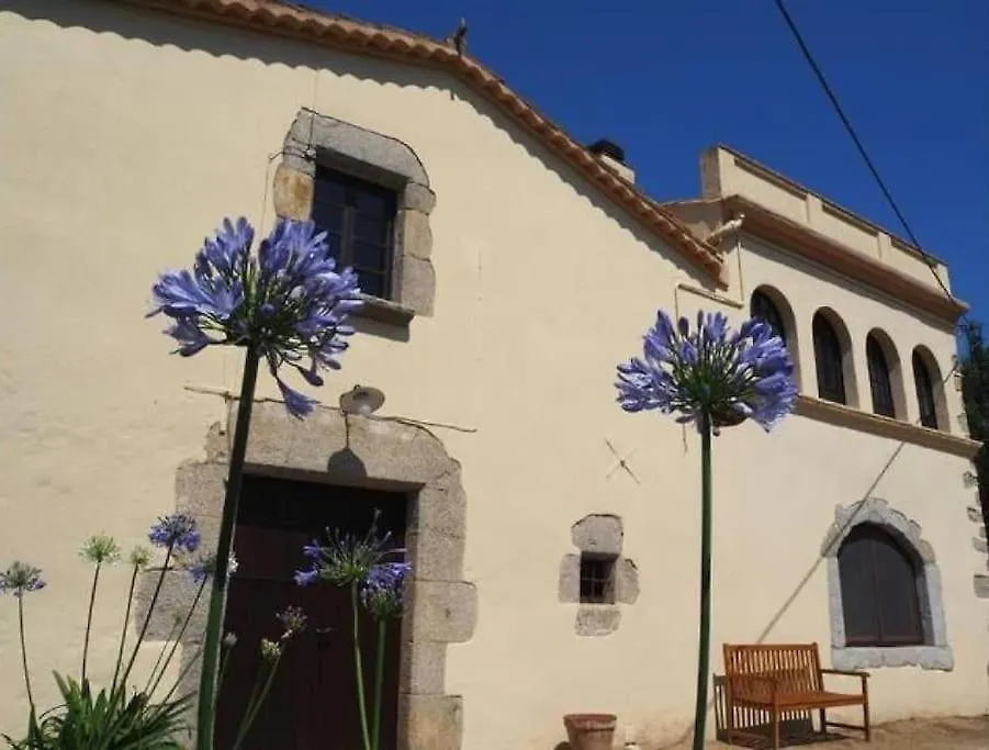 Tatil Evi Masia Can Pitu En Costa Brava Con Piscina Santa Cristina d'Aro İspanya
